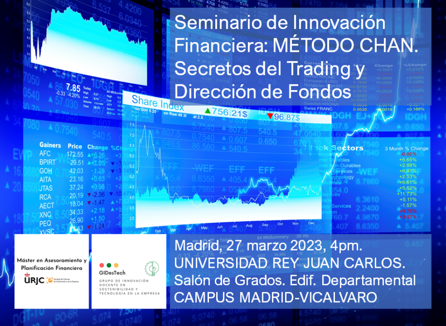 Seminario de Innovación Financiera MÉTODO CHAN Secretos del Trading y