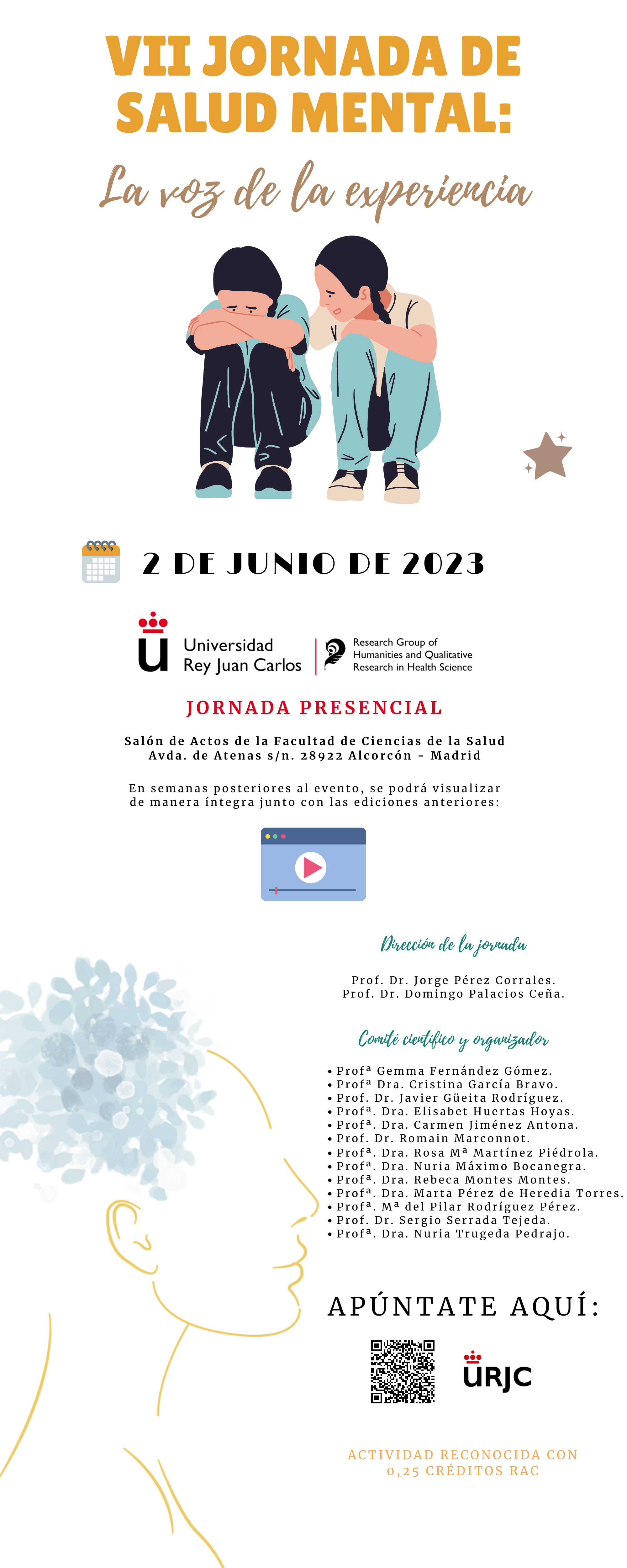 VII Jornadas de Salud Mental: la voz de la experiencia - Programa